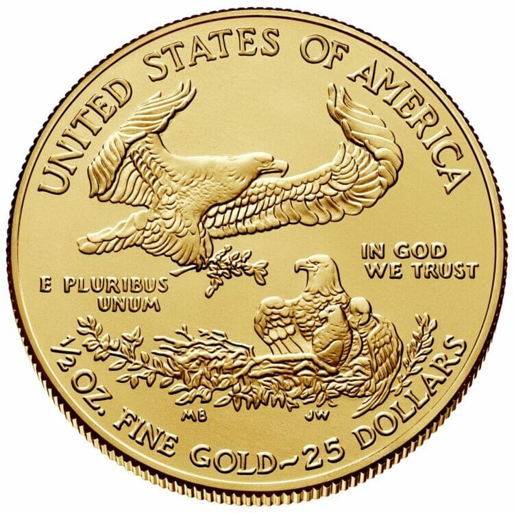 1/2 oz American Gold Eagle - Image 2