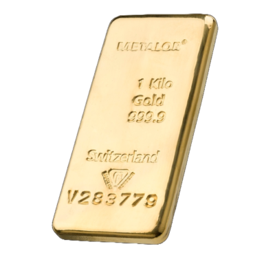 1000 g metalor støbt