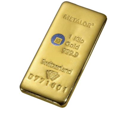 1 kilo metalor støbt