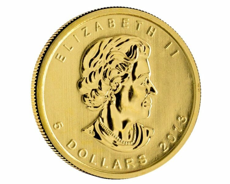 1/10 oz Maple Leaf - Image 2