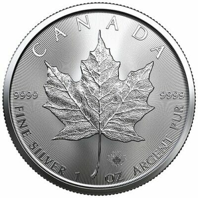 maple leaf sølv