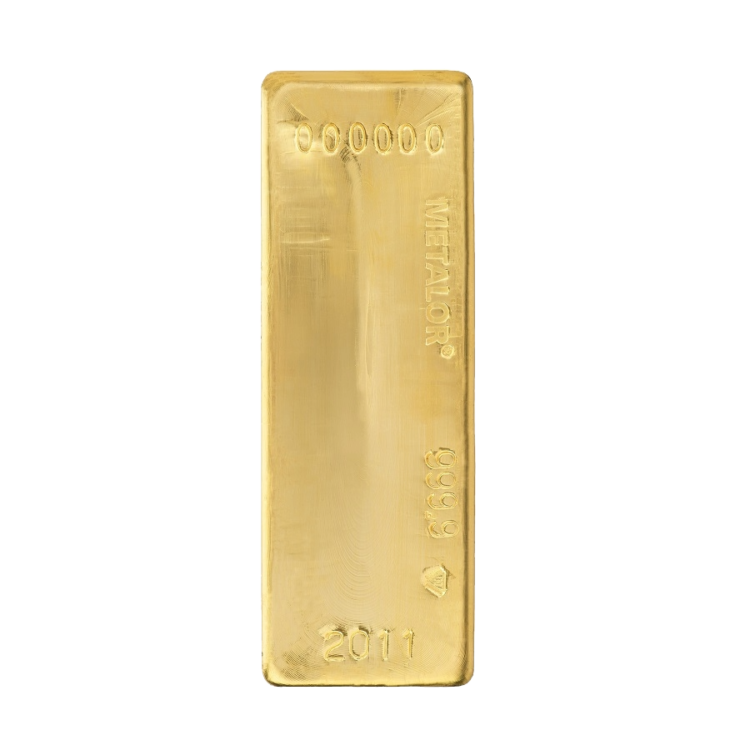 Metalor - 400 oz guldbarre klassisk - Image 2