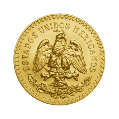 Mexikansk 50 Pesos Guldmønt