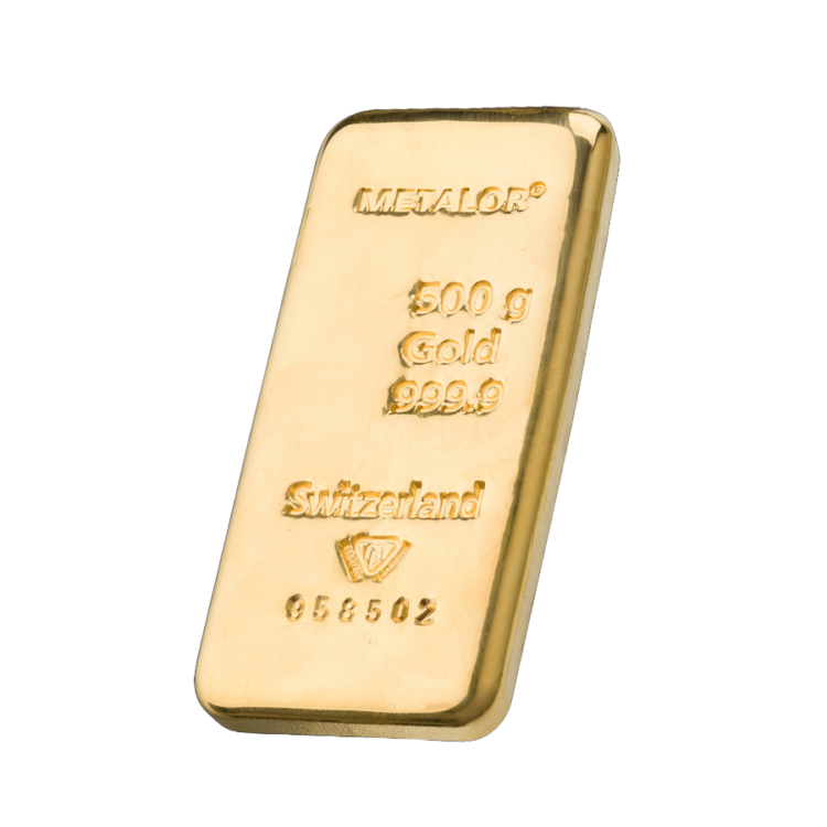500g metalor støbt