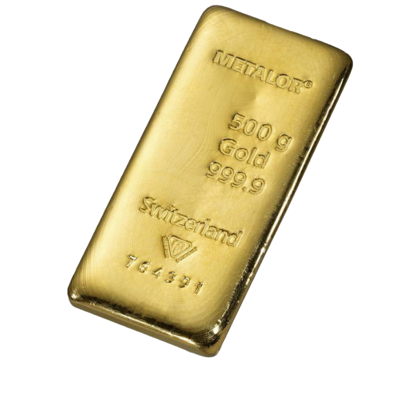 500 gram metalor støbt