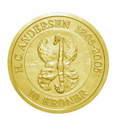H.C. Andersen Mønt Den Grimme Ælling