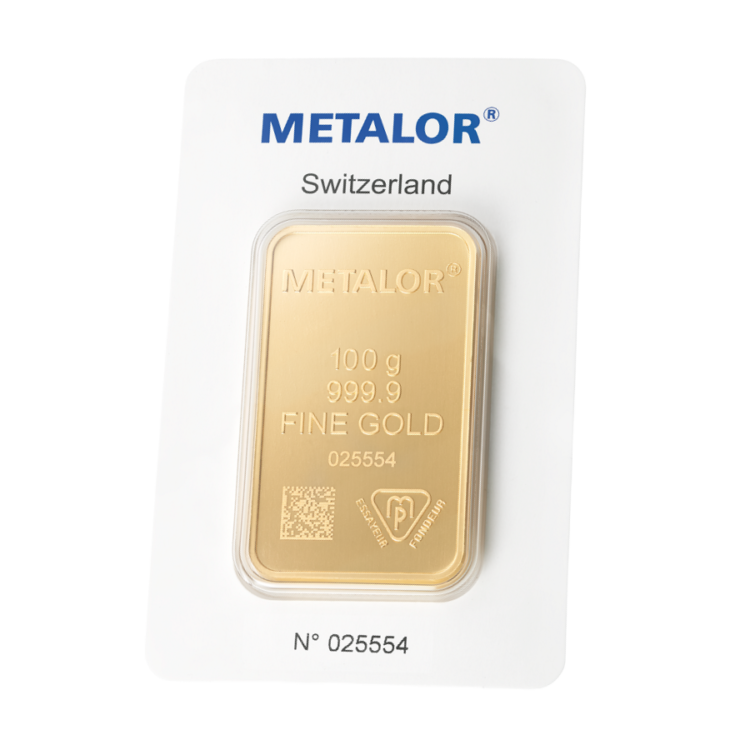 100 g metalor stanset