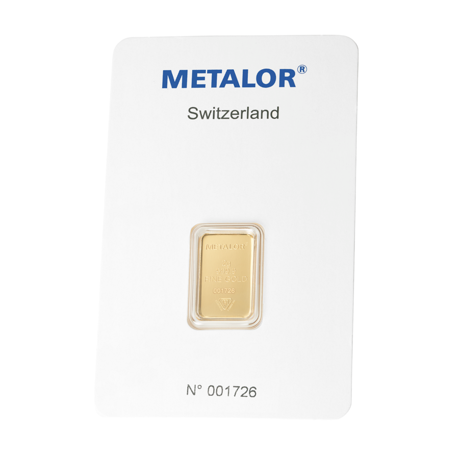 2 g metalor stanset