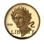 1988 OL guld mønt
