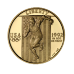 OL 1992 guld mønt