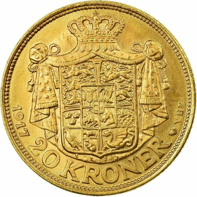 Christian X - 20 kroner - Image 2