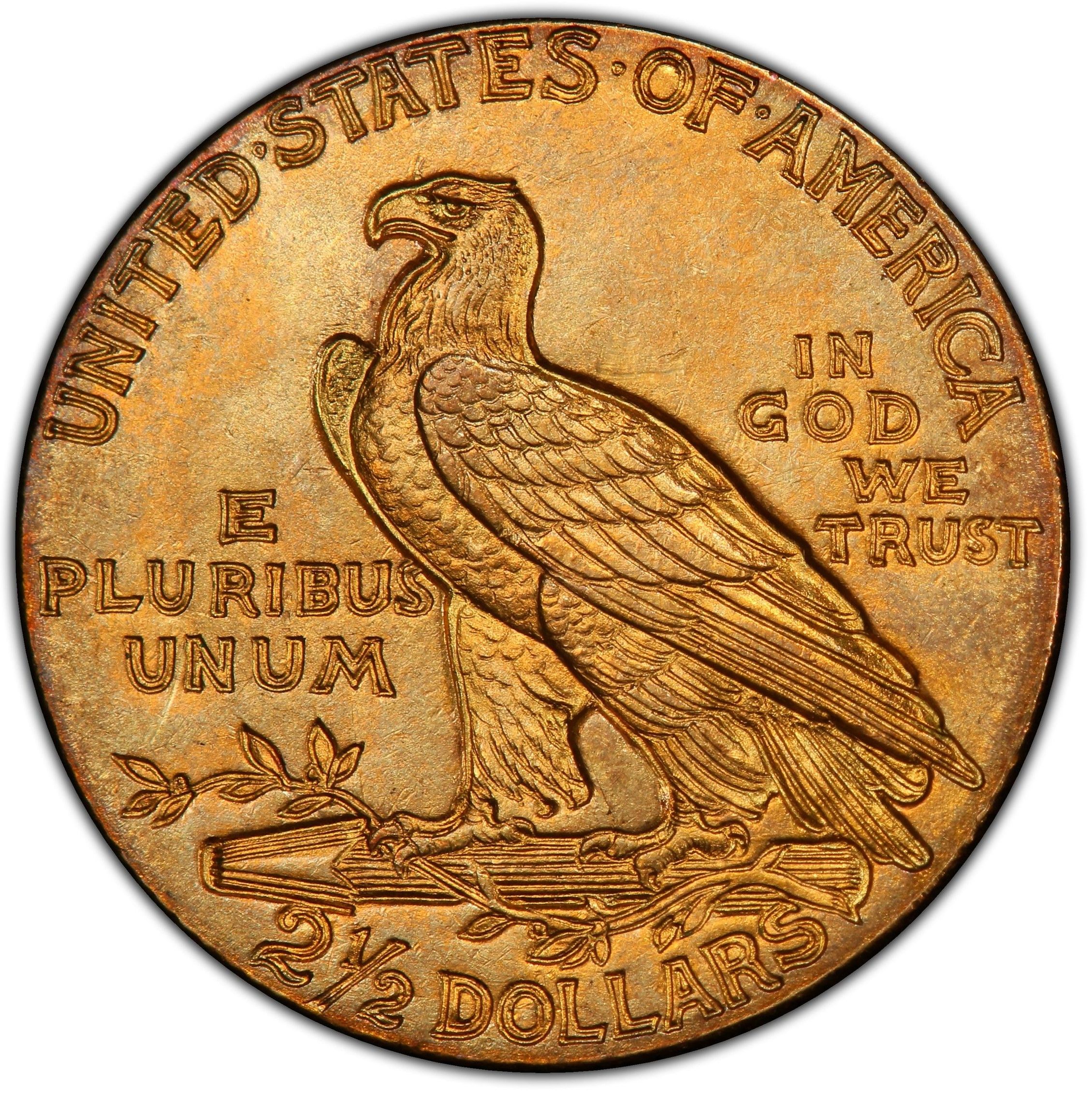 Quarter Eagle - 2½ Dollars 'Indian Head' 1914 - Image 2