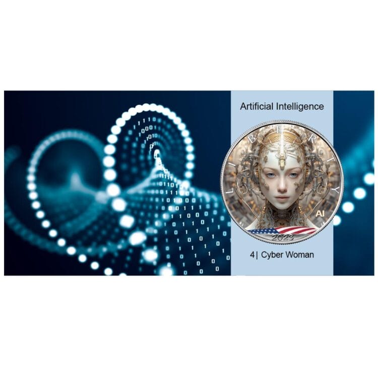 American Silver Eagle - Cyber Woman 1OZ