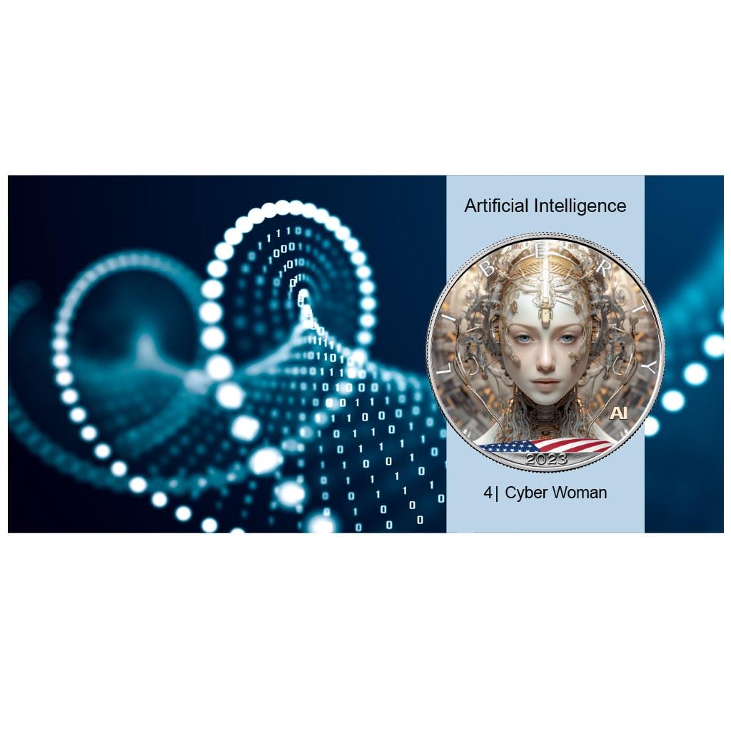 American Silver Eagle - Cyber Woman 1OZ