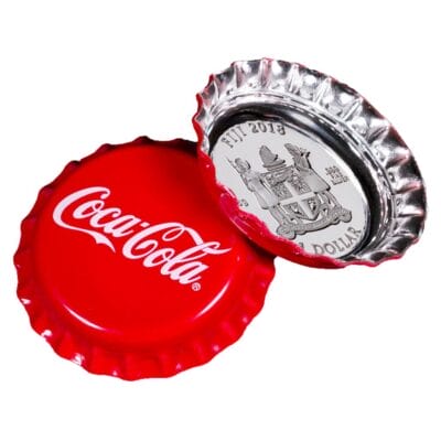 Coca-Cola® - Kapsel i sølv - 6g