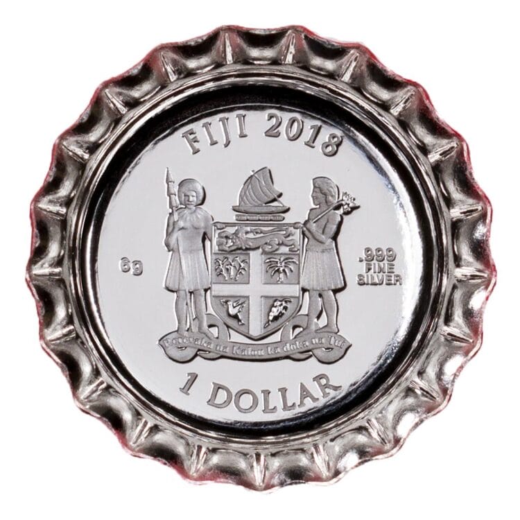 Coca-Cola® - Kapsel i sølv - 6g
