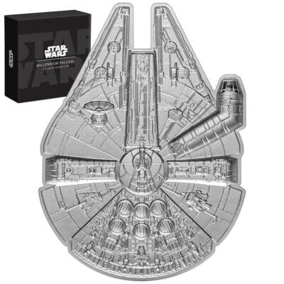 Star Wars millenium falcon mønt