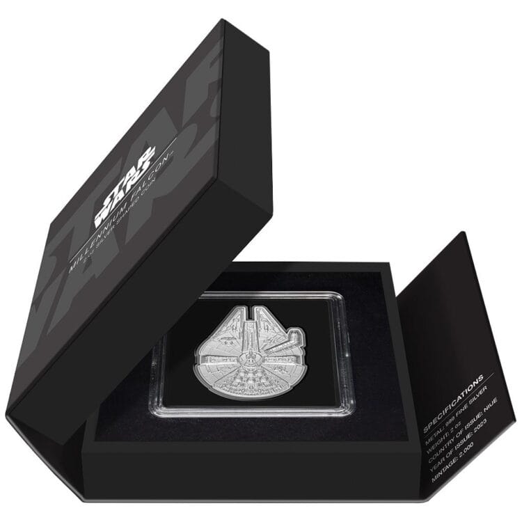 Star Wars millenium falcon mønt