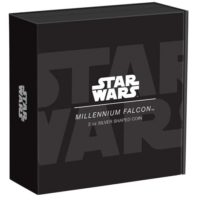 Star Wars millenium falcon mønt