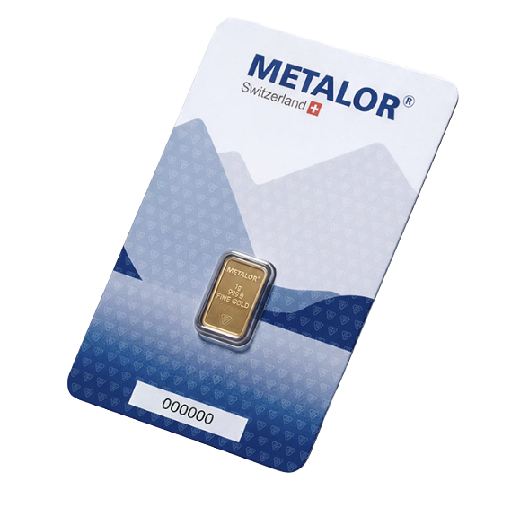 1 gr stanset Metalor