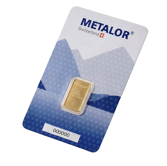 2 gram metalor stanset