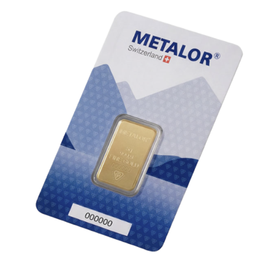 5 gram metalor stanset