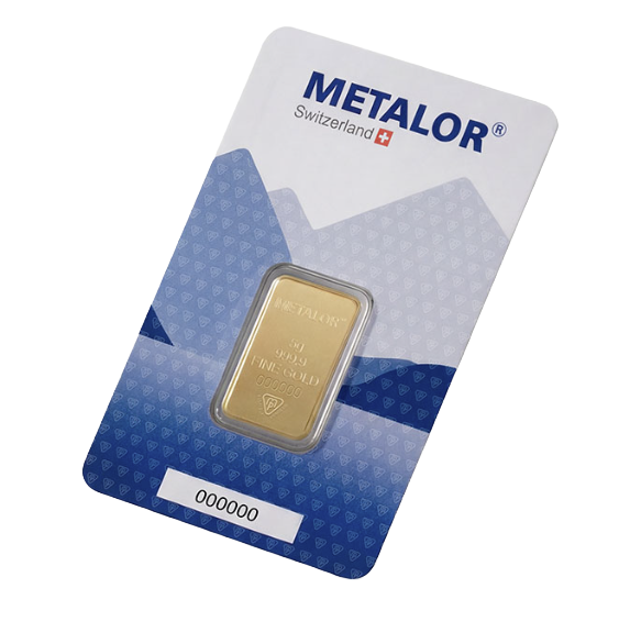 5 gram metalor stanset