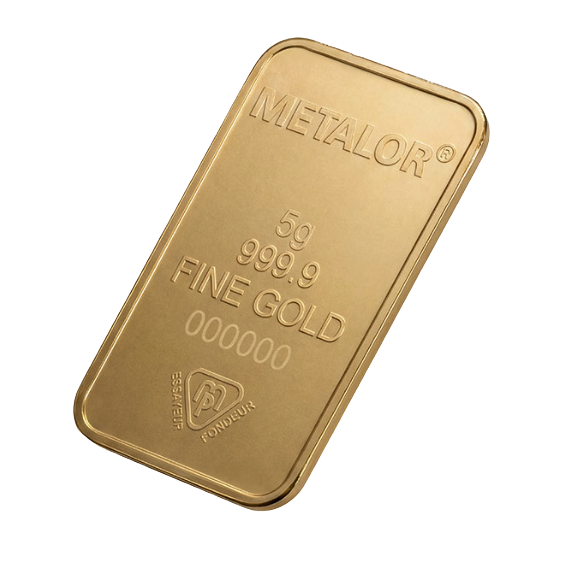 5 gram metalor stanset