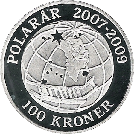 Polarmønt 'Sirius' sølv 1 oz